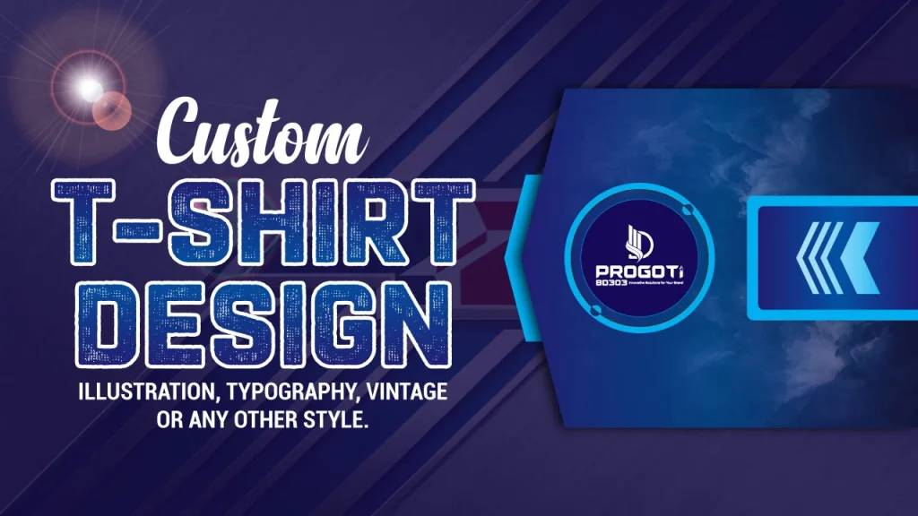 T-shirt Design Banner